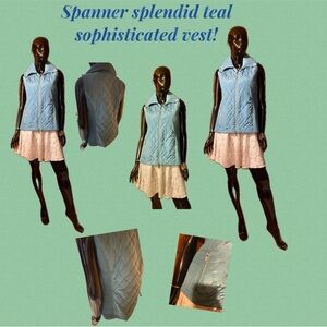Spanner splendid teal sophisticated vest!